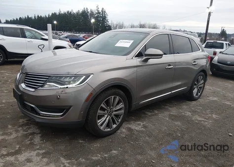 2016 Lincoln Mkx Reserve z USA, uszkodzony, nr VIN 2LMTJ8LP9GBL80000